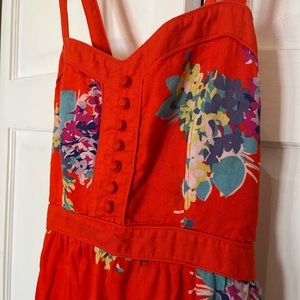 American Eagle Red/Orange Sundress - Women’s 6